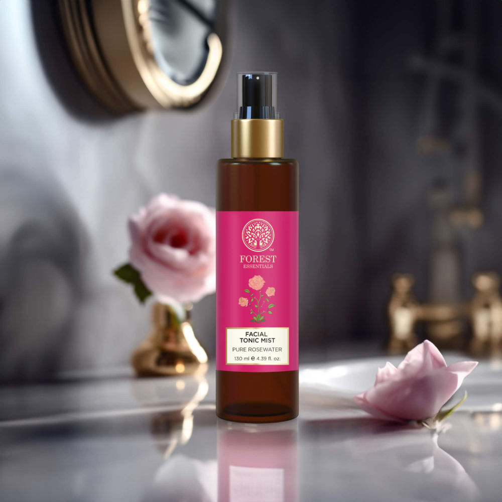 Forest Essentials Facial Tonic Mist Pure Rosewater