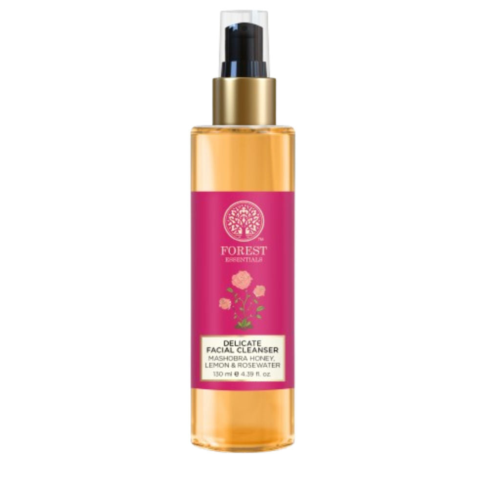 Forest Essentials Delicate Facial Cleanser Mashobra Honey, Lemon & Rosewater