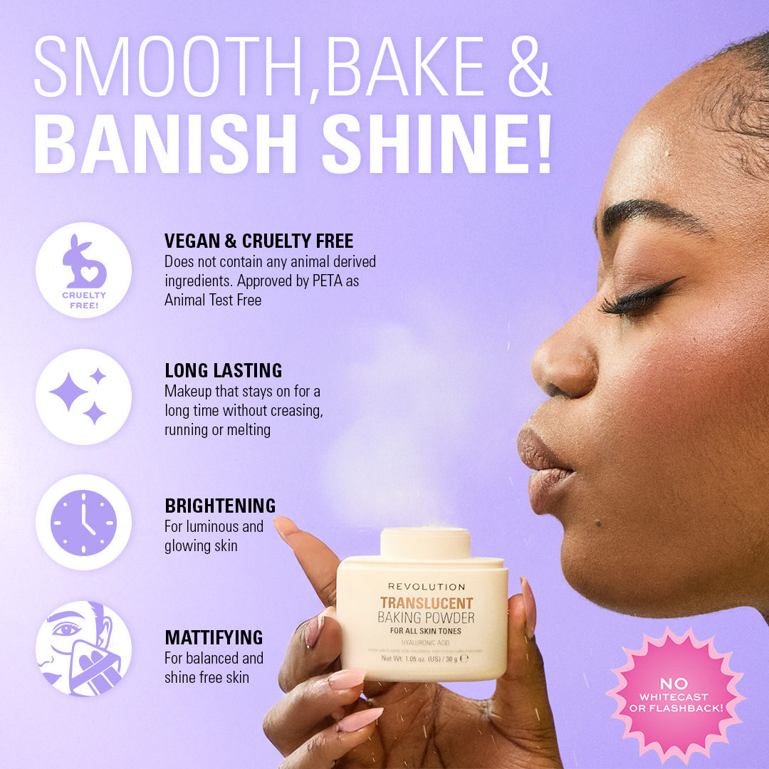 Makeup Revolution Loose Baking Powder - Banana