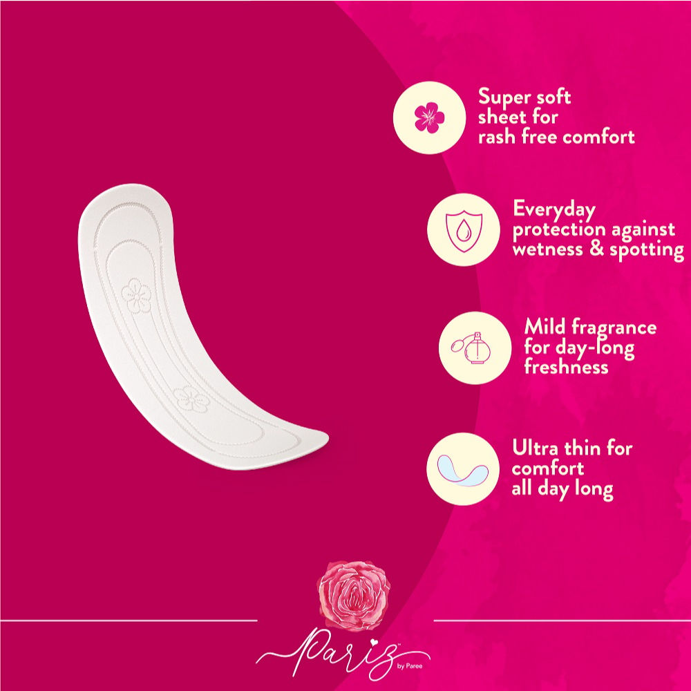 Paree Pariz Pantyliner - 25 Pieces