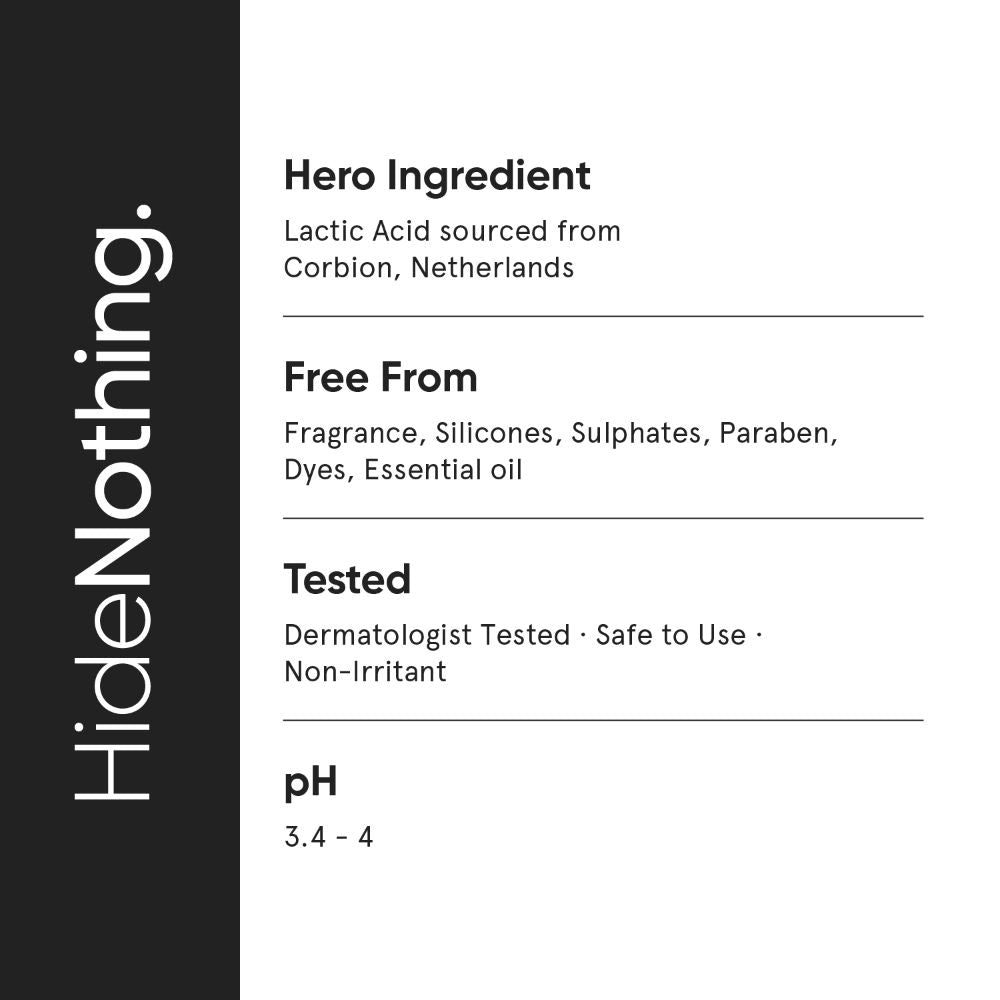 Minimalist 10% AHA BHA Exfoliator With Hyaluronic Acid For Even Tone & Texture