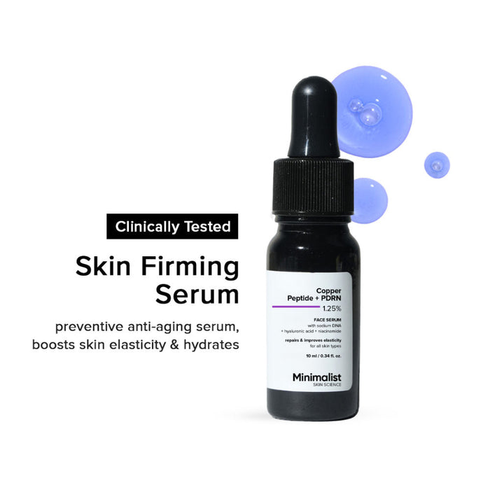 Minimalist Copper Peptide + PDRN 1.25% Serum 10ml