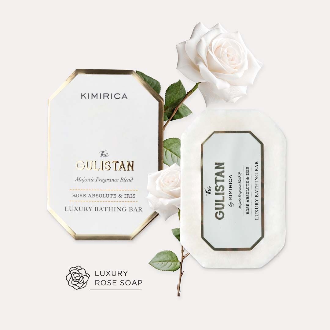 Kimirica Rose Absolute & Iris Luxury Soap Bar
