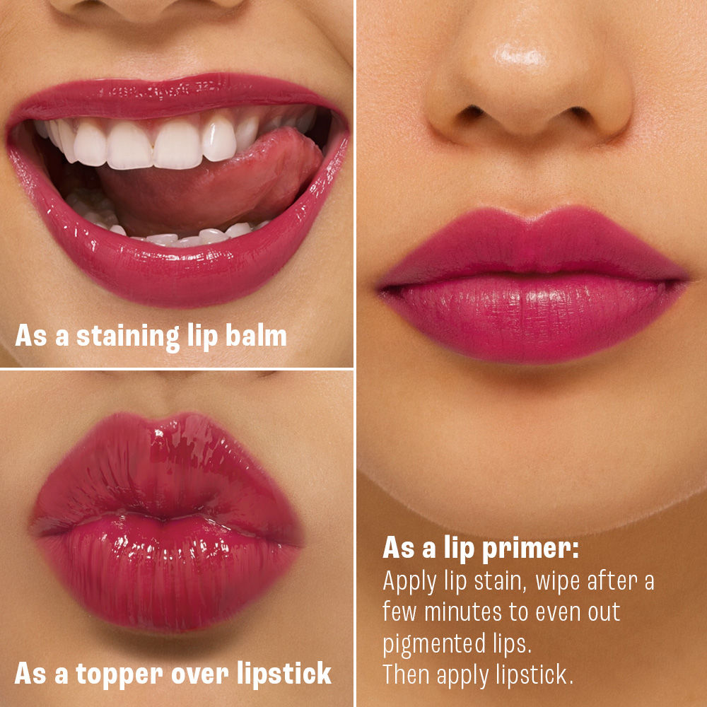 Lakme 9to5 Hya Beach Edit Lip Gloss Stain, Hydrating, Lasting Tint, SPF 15