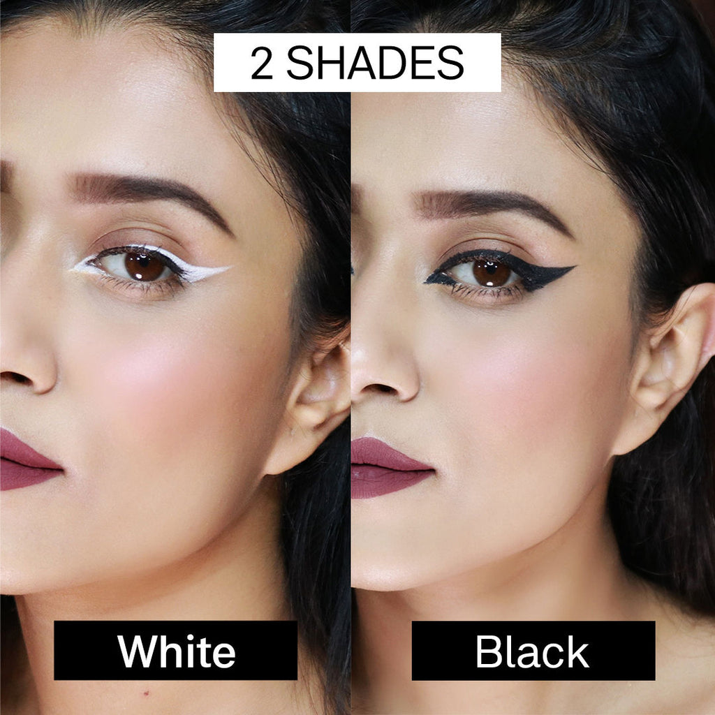 Flicka Breathtaking Eye Kajal Waterproof Smudgeproof Long Lasting Rich Pigment