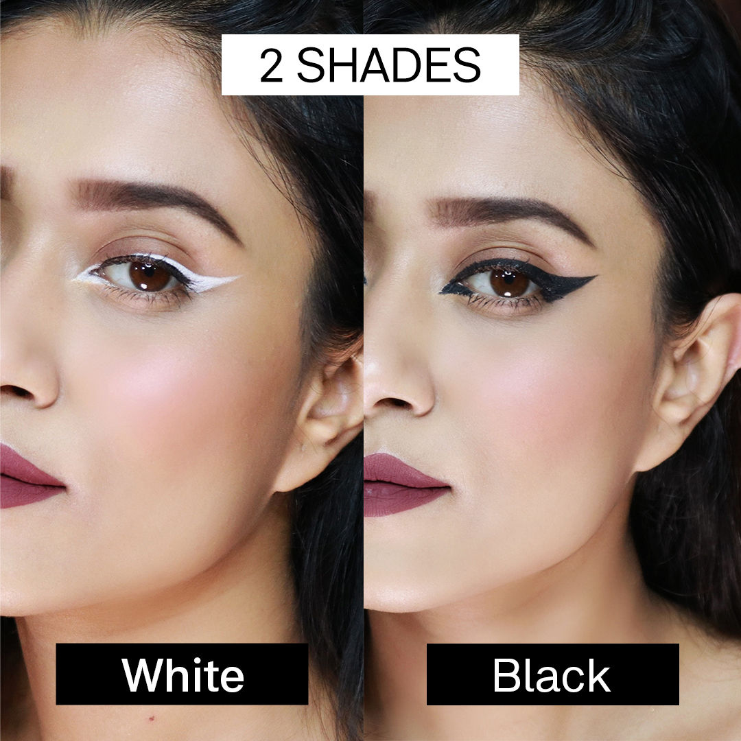 Flicka Breathtaking Eye Kajal Waterproof Smudgeproof Long Lasting Rich Pigment