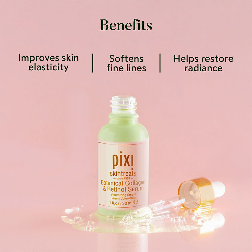 PIXI Botanical Collagen & Retinol Serum To Boost Radiance and Softens Fine Lines