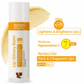 Aravi Organic Glowy Lip Balm SPF 50 PA++++, Dry & Dark Pigmented Lips, Kojic Acid & Ceramide