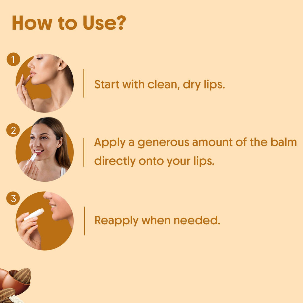 Aravi Organic Glowy Lip Balm SPF 50 PA++++, Dry & Dark Pigmented Lips, Kojic Acid & Ceramide