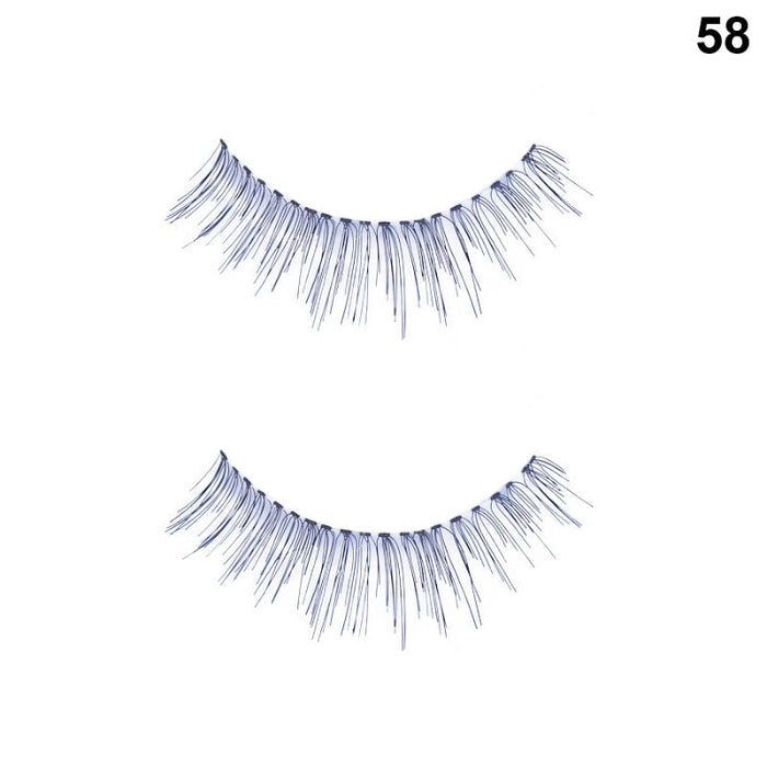Bronson Professional Synthetic Hair and Lightweight Long Natural Look False Eyelashes - 58