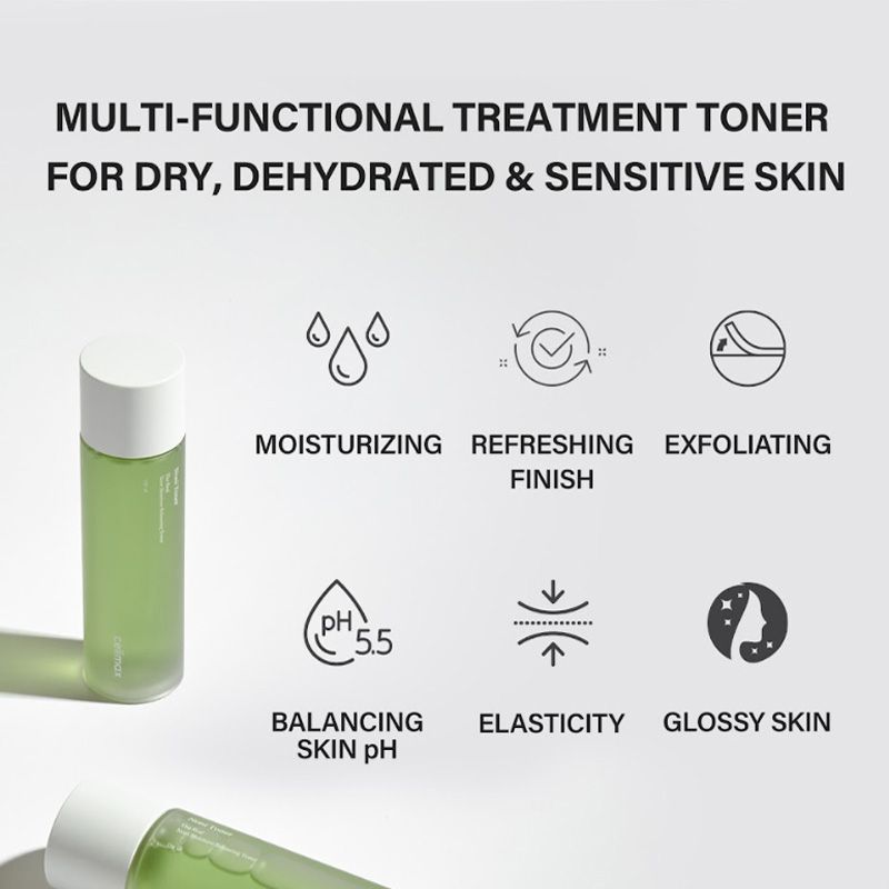 Celimax The Real Noni Moisture Balancing Toner, Hydrating & Brightening Exfoliating Toner