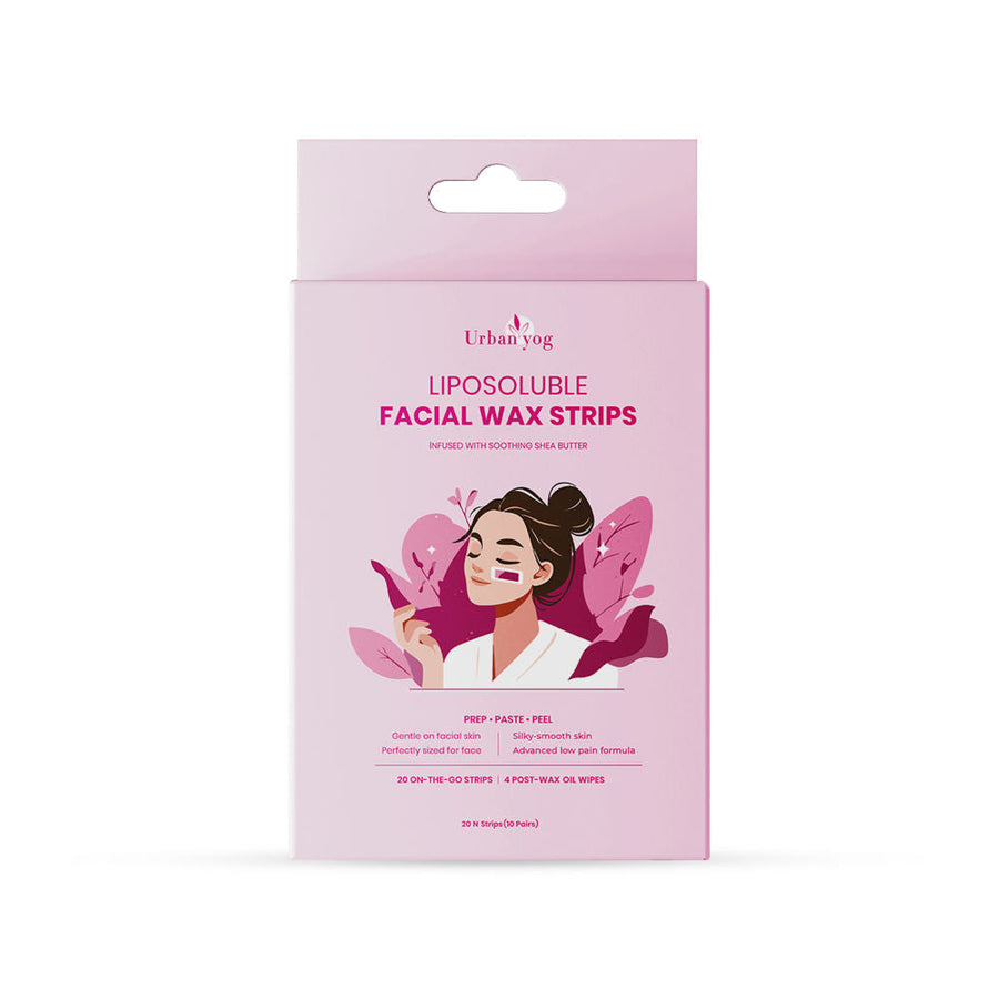 UrbanYog Liposoluble Facial Wax Strips