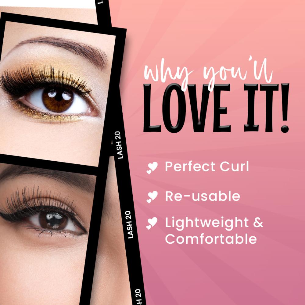 MARS Highlash False Eyelashes Set - 02 Dramatic
