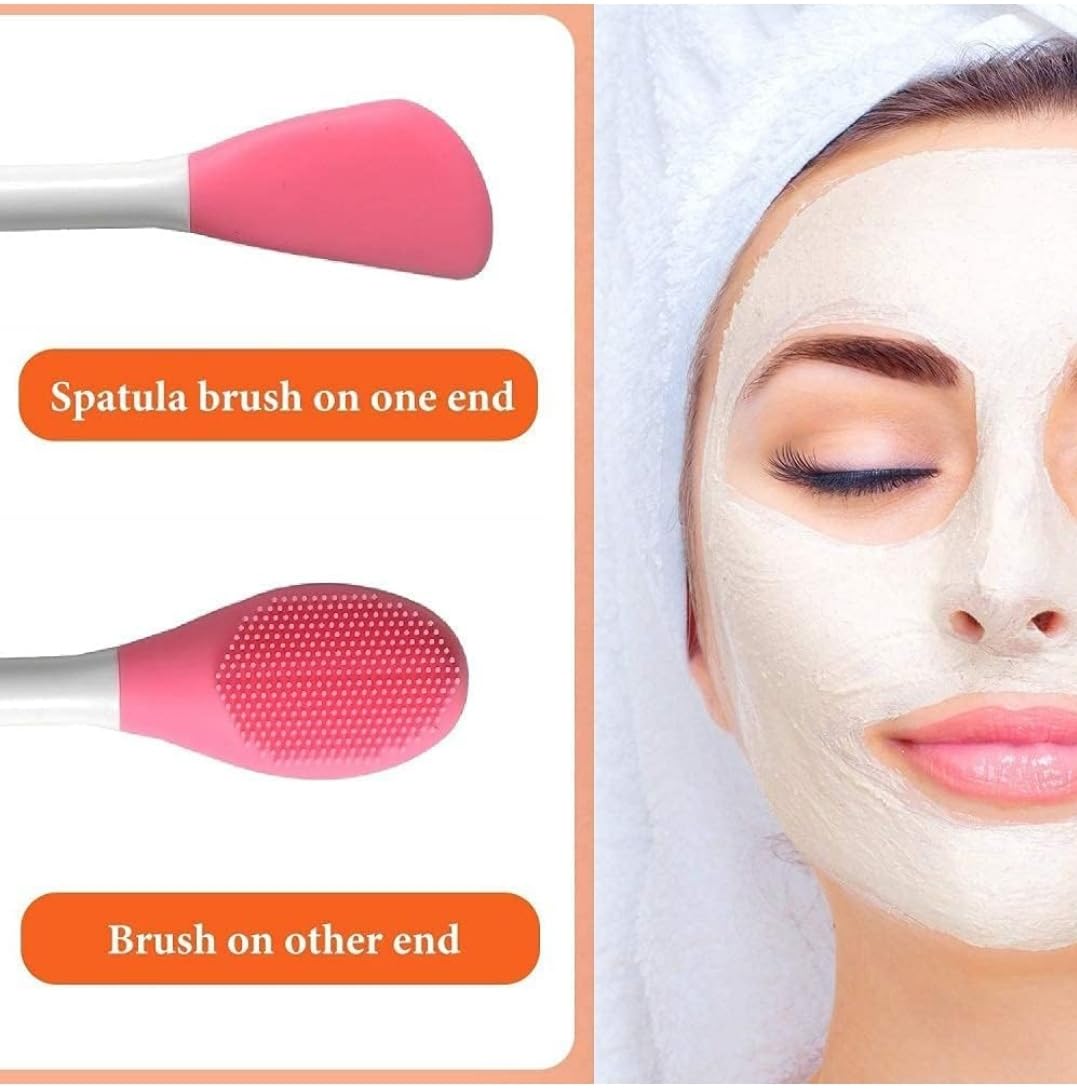 FYOLI Silicone Lip, Face Scrub and Exfoliate Brush (Color may vary)