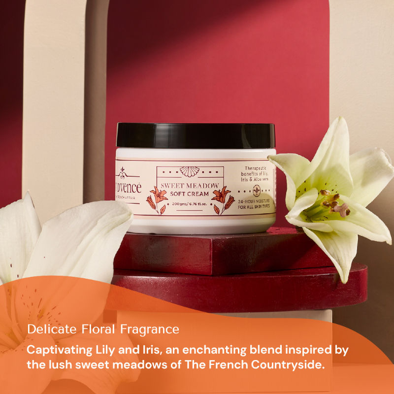 St. D'vencé Sweet Meadow Soft Cream - 24HR Of Intense Moisturization
