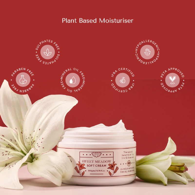 St. D'vencé Sweet Meadow Soft Cream - 24HR Of Intense Moisturization