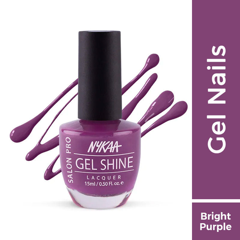 Nykaa Salon Pro Shine Gel Nail Polish - Florence Spritz 51