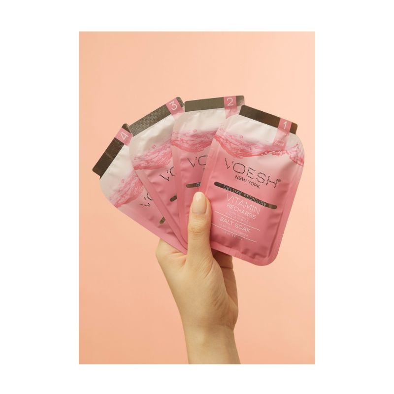 VOESH Deluxe Pedicure In A Box (4 Step) - Vitamin Recharge