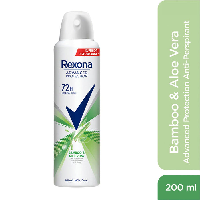 Rexona Advanced Protection Bamboo & Aloe Vera Antiperspirant Deodorant For Women