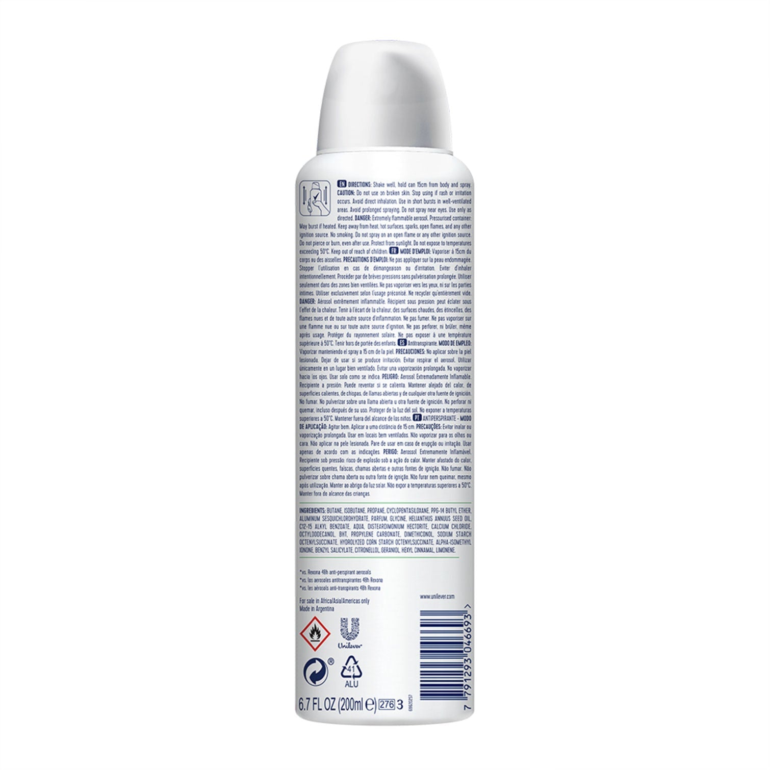 Rexona Advanced Protection Bamboo & Aloe Vera Antiperspirant Deodorant For Women
