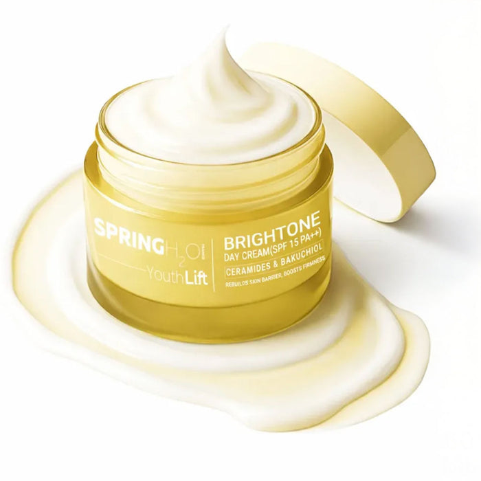 Spring H2O Youth Lift Brightone Day Cream Rebuilds Skin Barrier, Boost Firmness