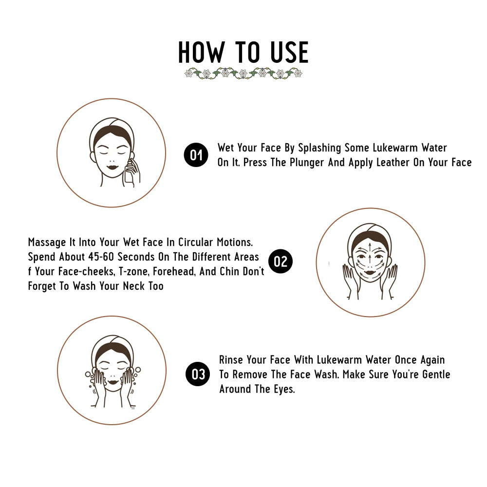 Avimee Herbal Kunwar Charcoal Facewash With Activated Charcoal