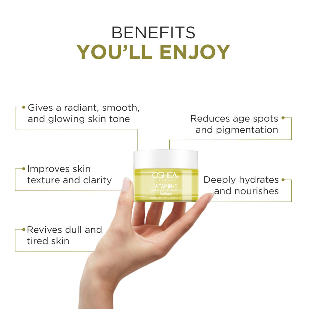 Oshea Herbals Vitamin C Brightening & Skin Illuminating Face Cream