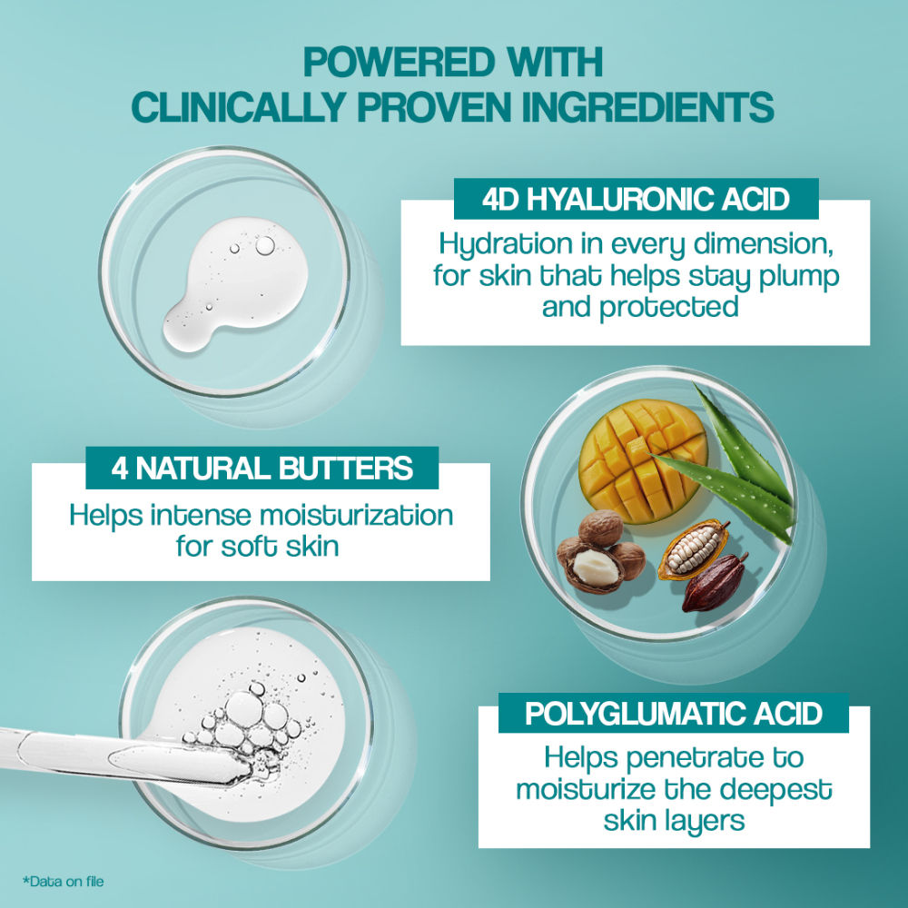 Venusia Max Intensive Moisturizing Cream Dry To Very Dry Skin With 4D Hyaluronic + Polyglutamic Acid