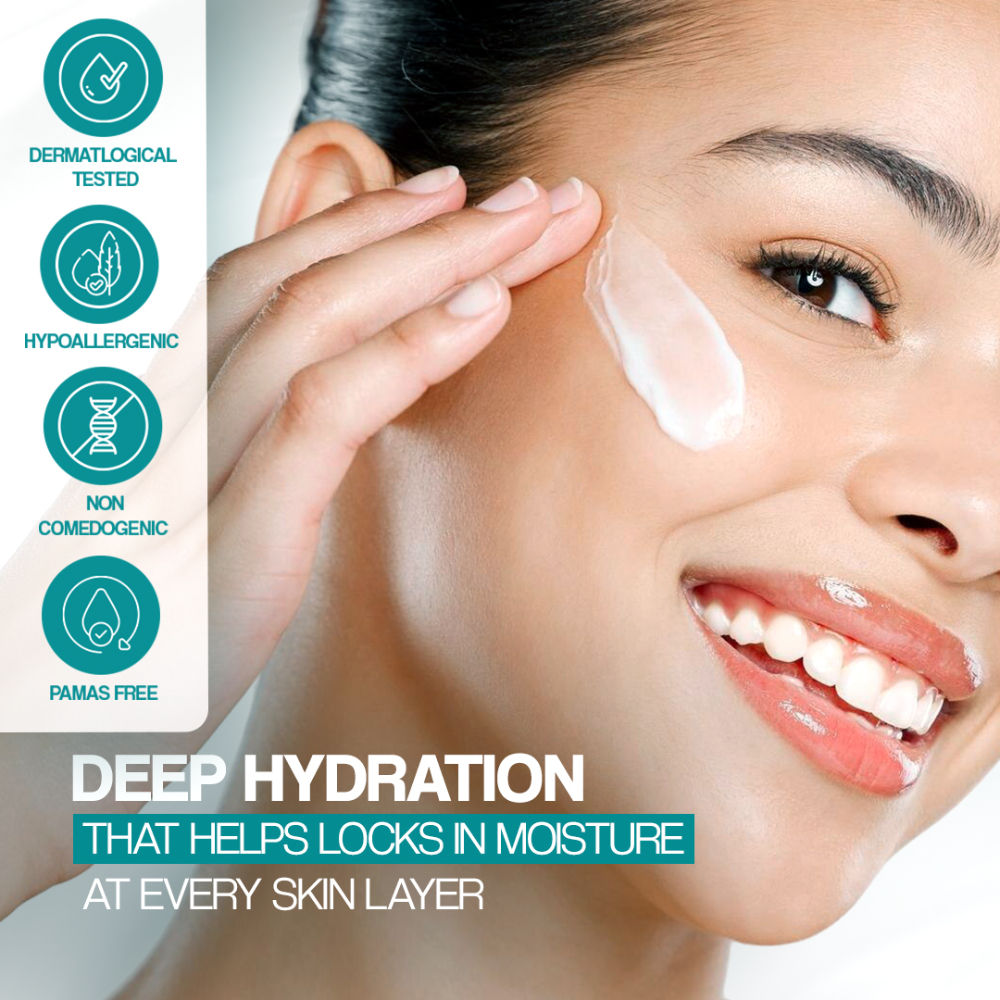 Venusia Max Intensive Moisturizing Cream Dry To Very Dry Skin With 4D Hyaluronic + Polyglutamic Acid