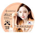 NARISTHA Jelly Facial Sheet Mask - Glutathione & Vita Cocktail