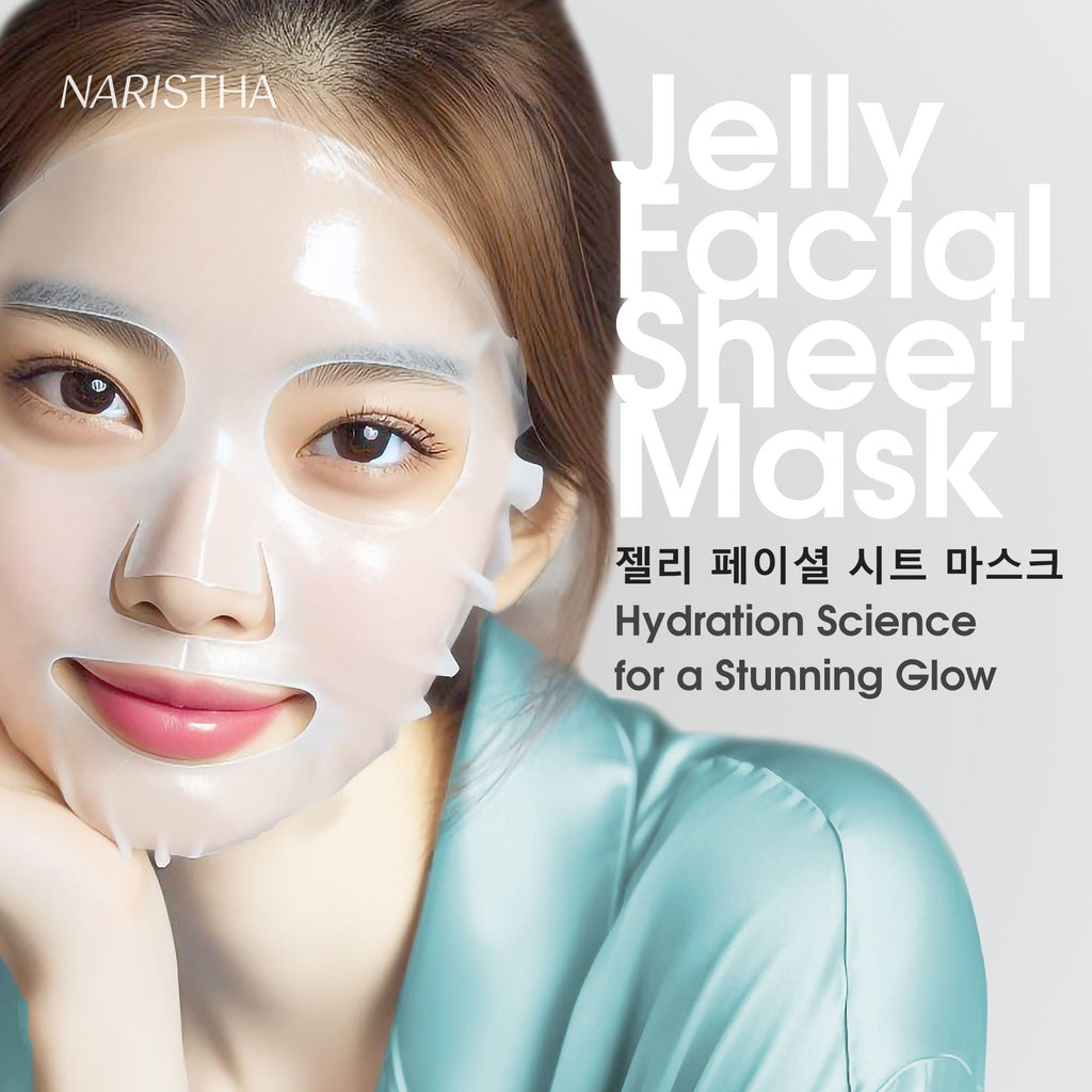 NARISTHA Jelly Facial Sheet Mask - Glutathione & Vita Cocktail