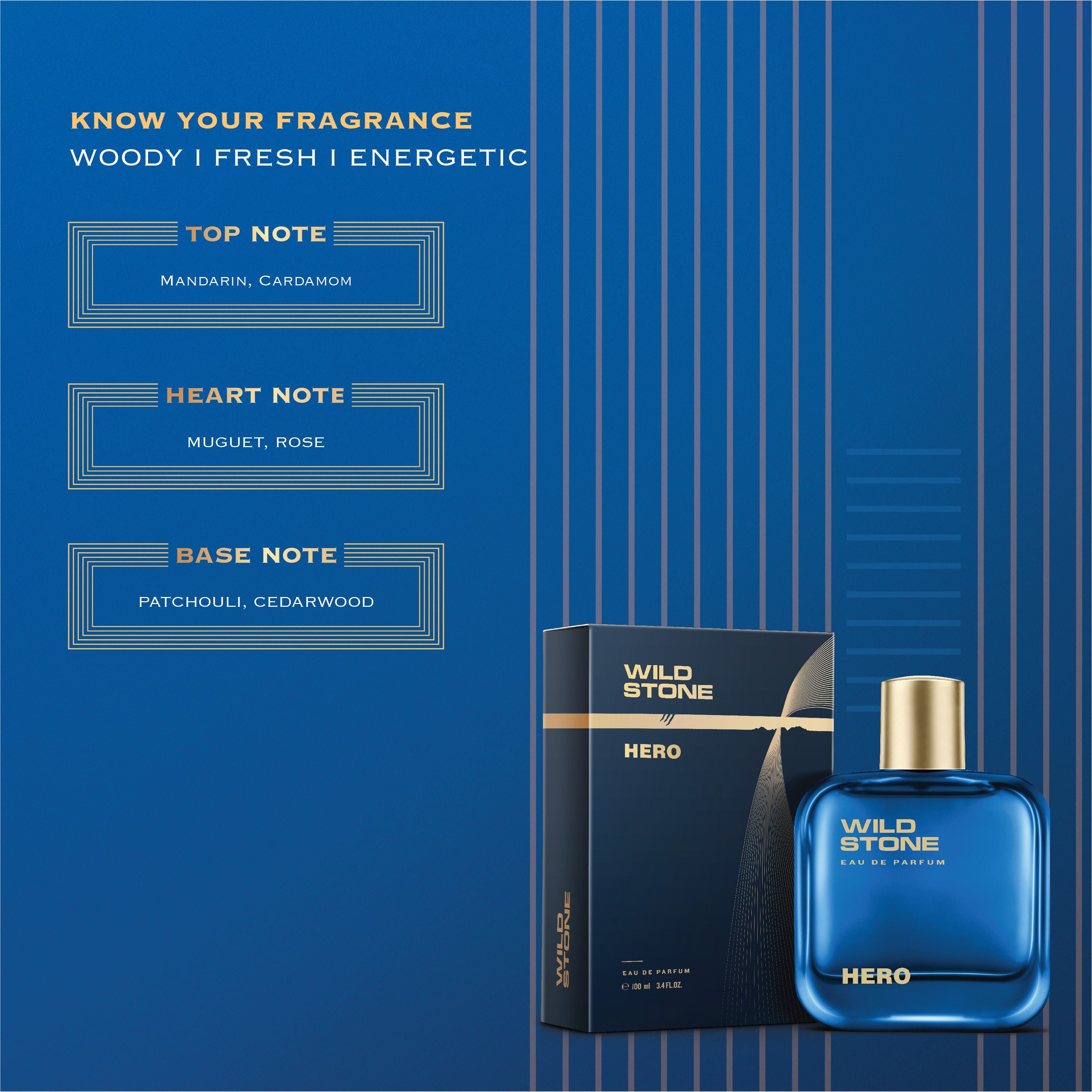 Wild Stone Hero Eau De Parfum