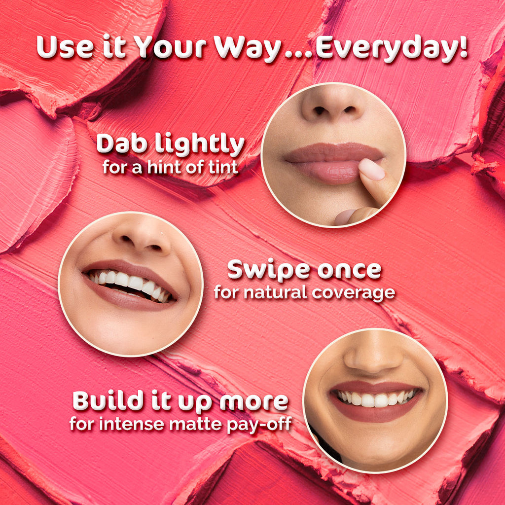 Mamaearth Creamy Matte Long Stay Lipstick