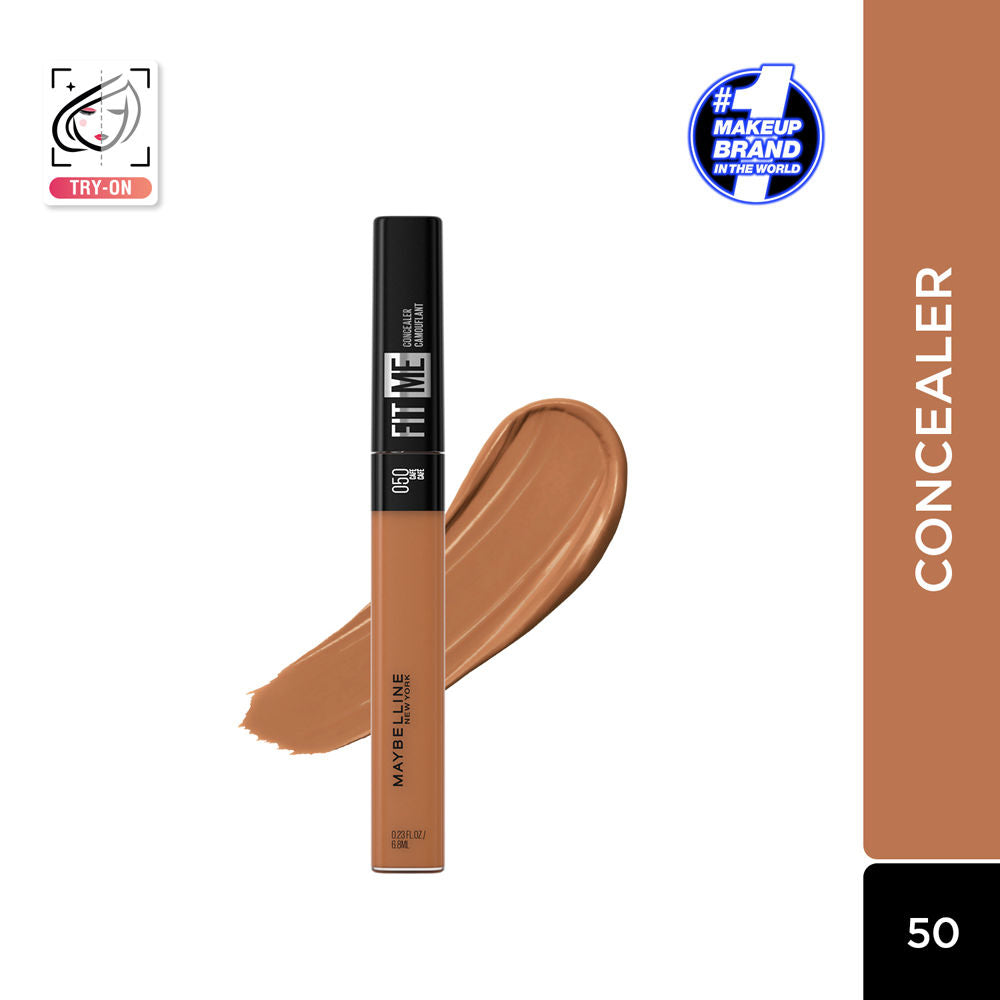 Maybelline New York Fit Me Concealer, Oil-free Liquid Concealer for Oily and Dry Skin - Fair