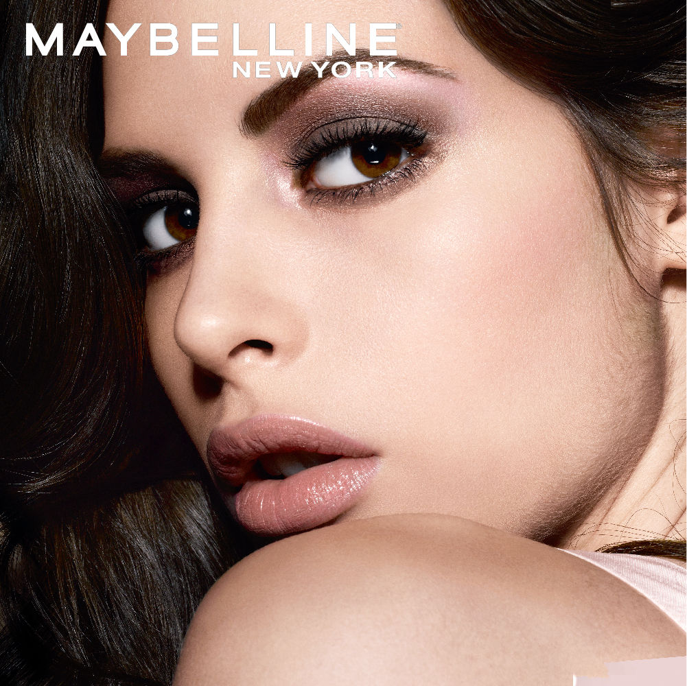 Maybelline New York The Blushed Nudes Eyeshadow Palette, 12 Highly Blendable Shades - Blush