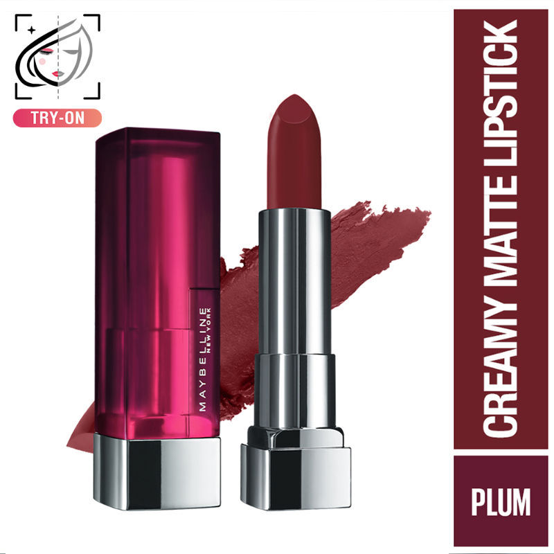 Maybelline Color Sensational Creamy Matte Lipstick, 12H Formula - 640 Red Liberation