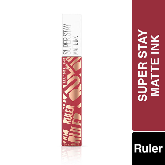 Maybelline New York Super Stay Matte Ink Liquid Lipstick, Lasts Up to 16 Hours - 15 Lover