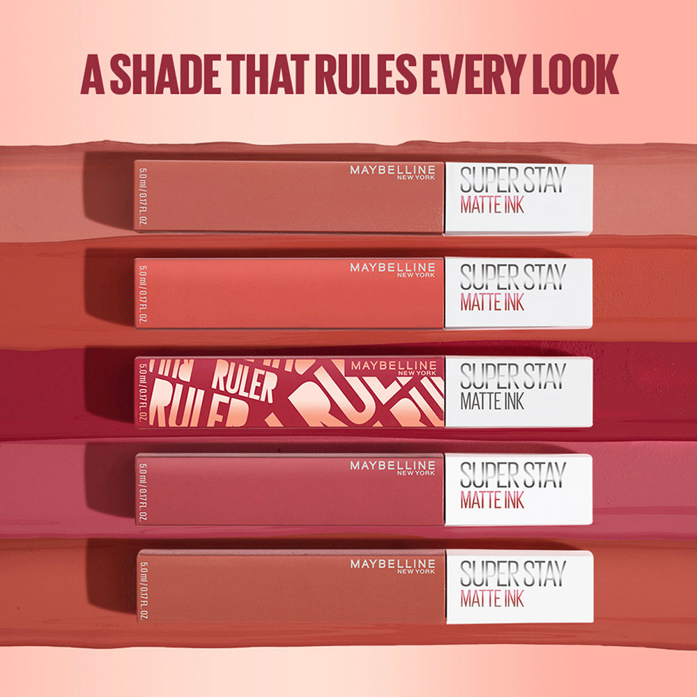 Maybelline New York Super Stay Matte Ink Liquid Lipstick, Lasts Up to 16 Hours - 15 Lover