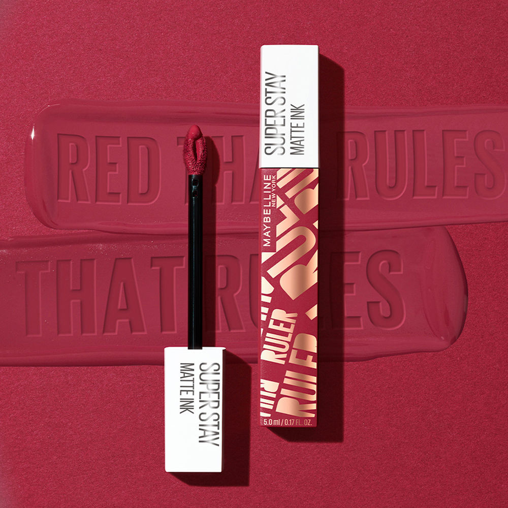 Maybelline New York Super Stay Matte Ink Liquid Lipstick, Lasts Up to 16 Hours - 15 Lover