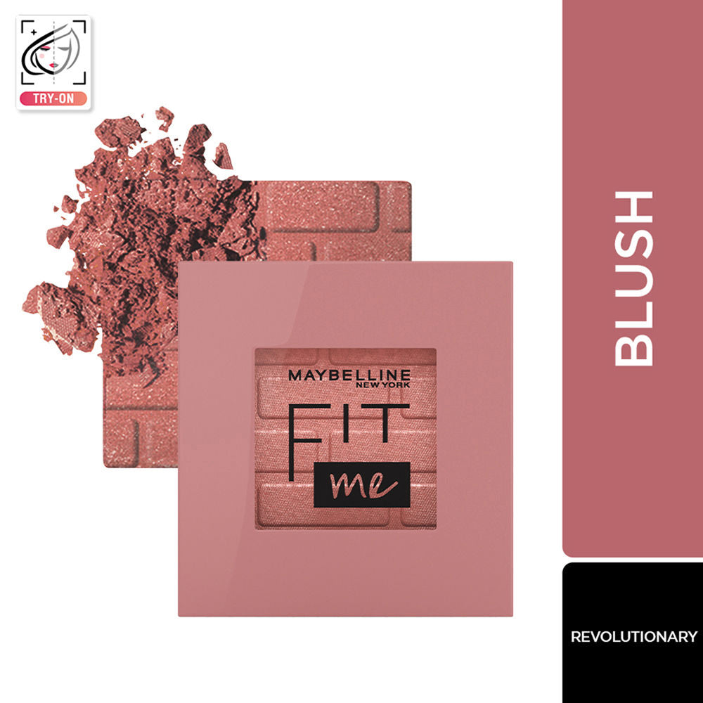 Maybelline New York New Fit Me Mono Blush, Up To 16 hours Long-lasting Cheek Blush - 30 Fierce