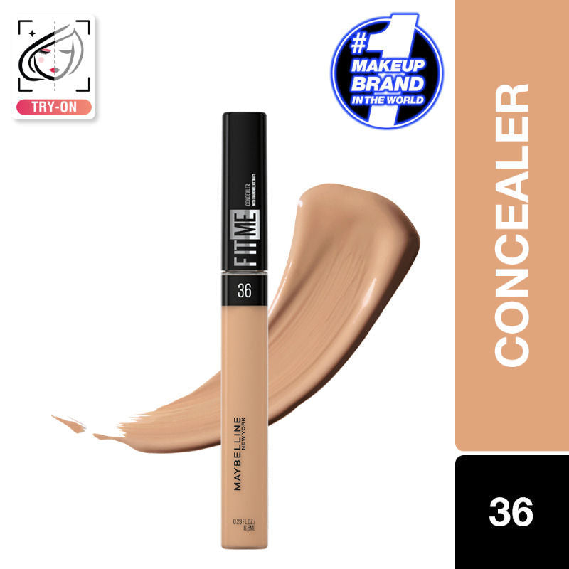 Maybelline New York Fit Me Concealer, Oil-free Liquid Concealer for Oily and Dry Skin - Fair