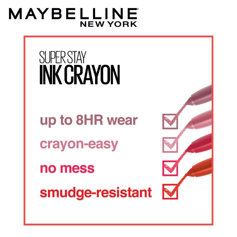 Maybelline New York Super Stay Crayon Lipstick