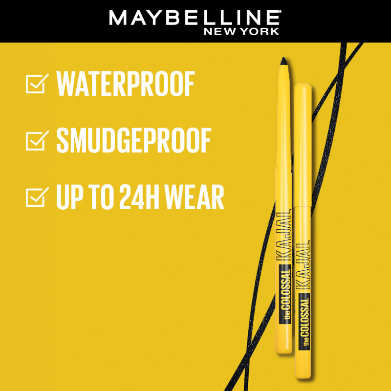 Maybelline New York The Colossal Kajal 24Hour Smudge Proof