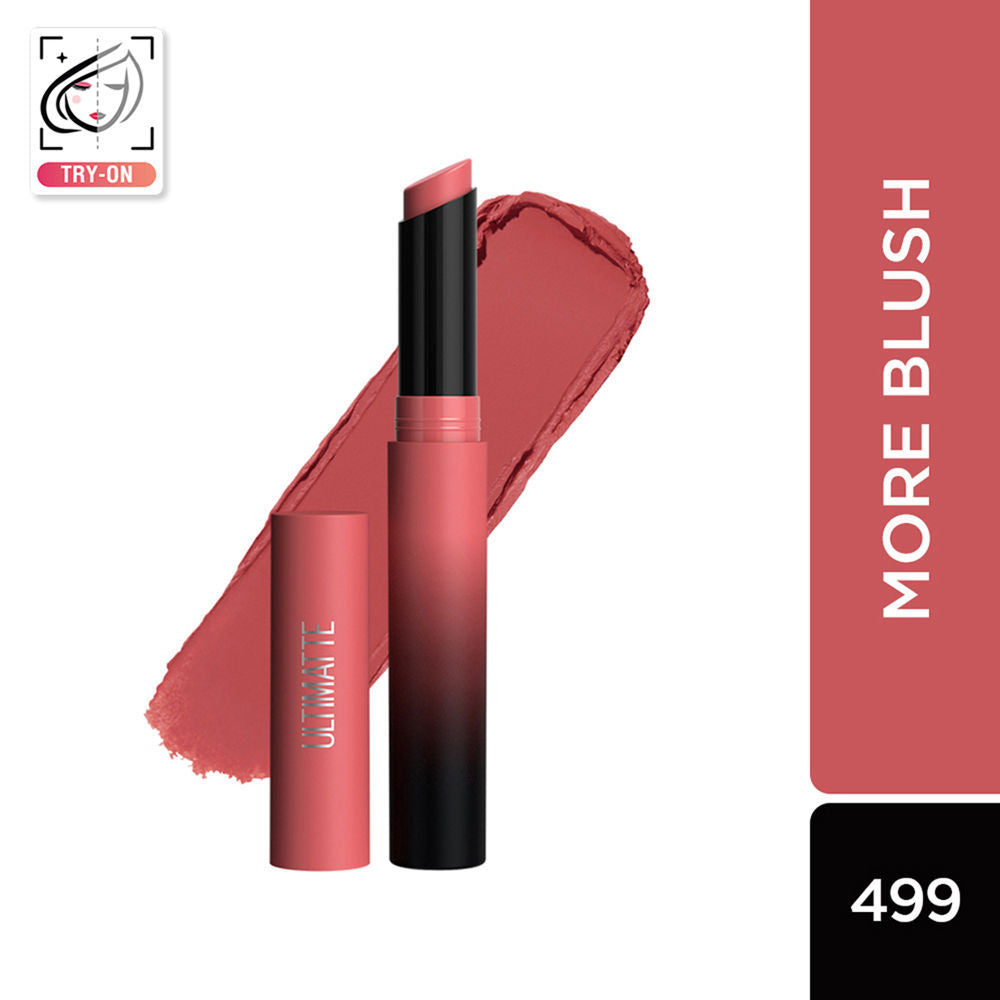 Maybelline New York Color Sensational Ultimattes Lipstick, Matte Finish - More Ruby