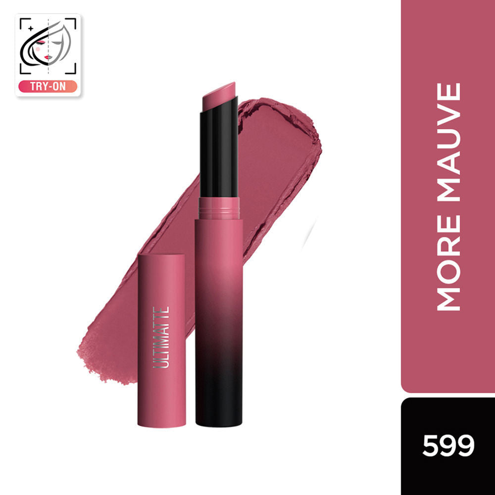 Maybelline New York Color Sensational Ultimattes Lipstick, Matte Finish - More Ruby