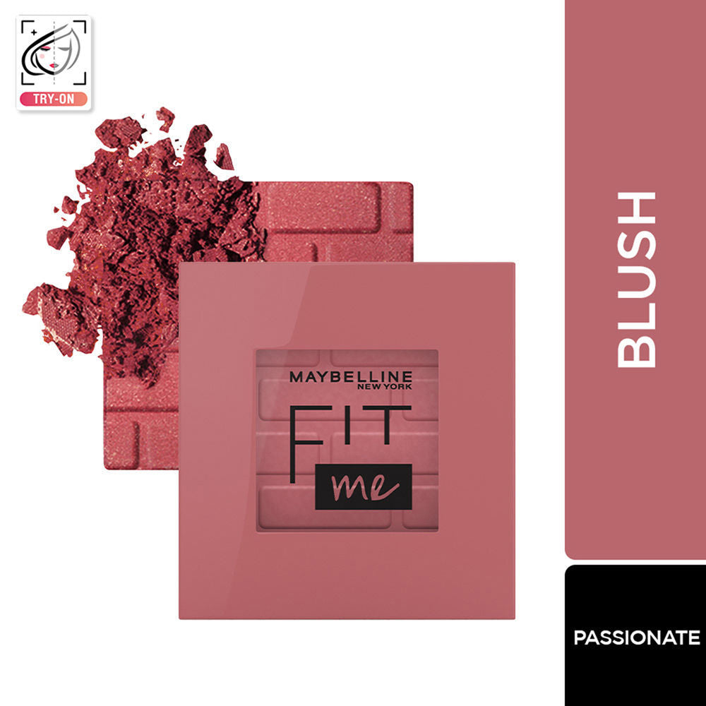 Maybelline New York New Fit Me Mono Blush, Up To 16 hours Long-lasting Cheek Blush - 30 Fierce