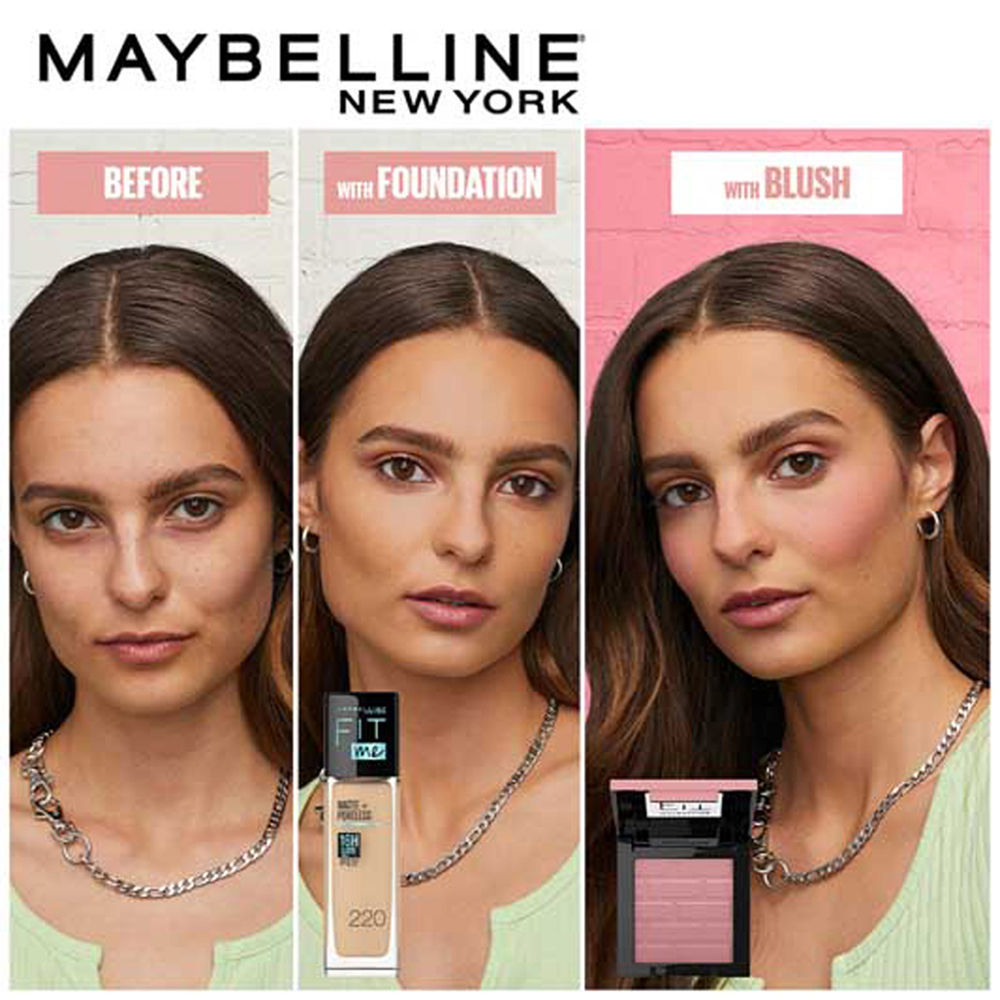Maybelline New York New Fit Me Mono Blush, Up To 16 hours Long-lasting Cheek Blush - 30 Fierce
