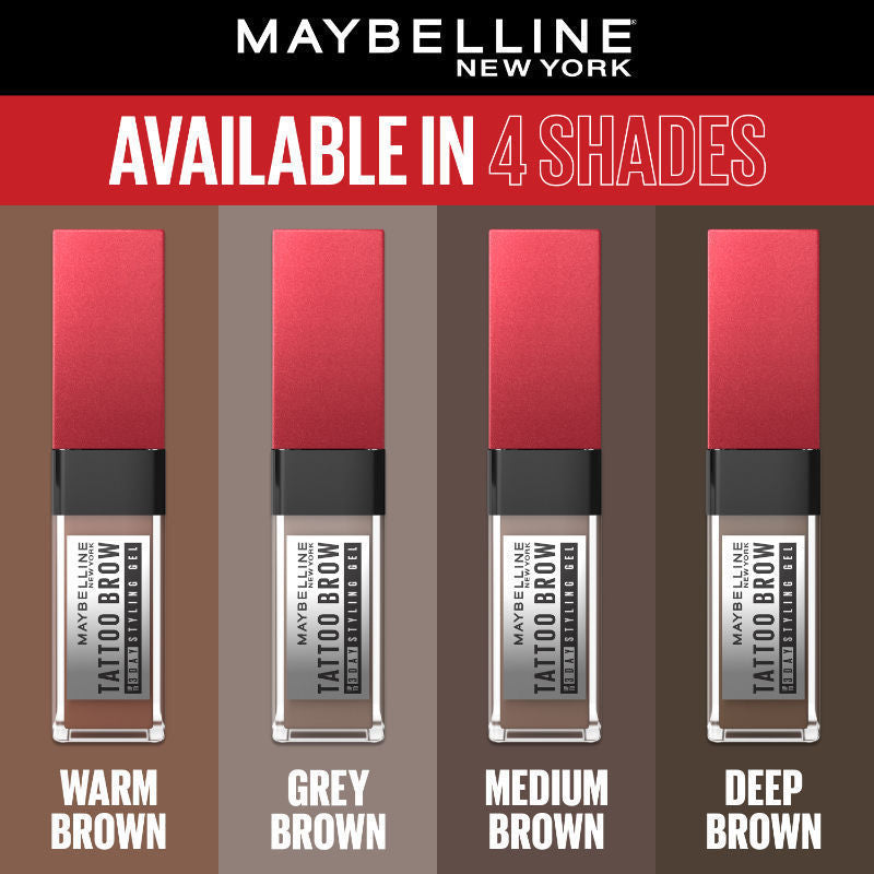 Maybelline New York Tattoo Brow 3 Day Styling Brow Gel