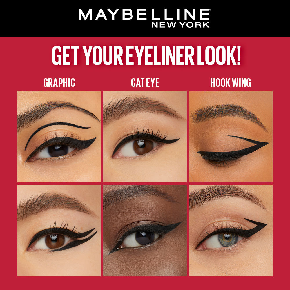 Maybelline New York Tattoo 48H Dip In Liquid Eye Liner - Black