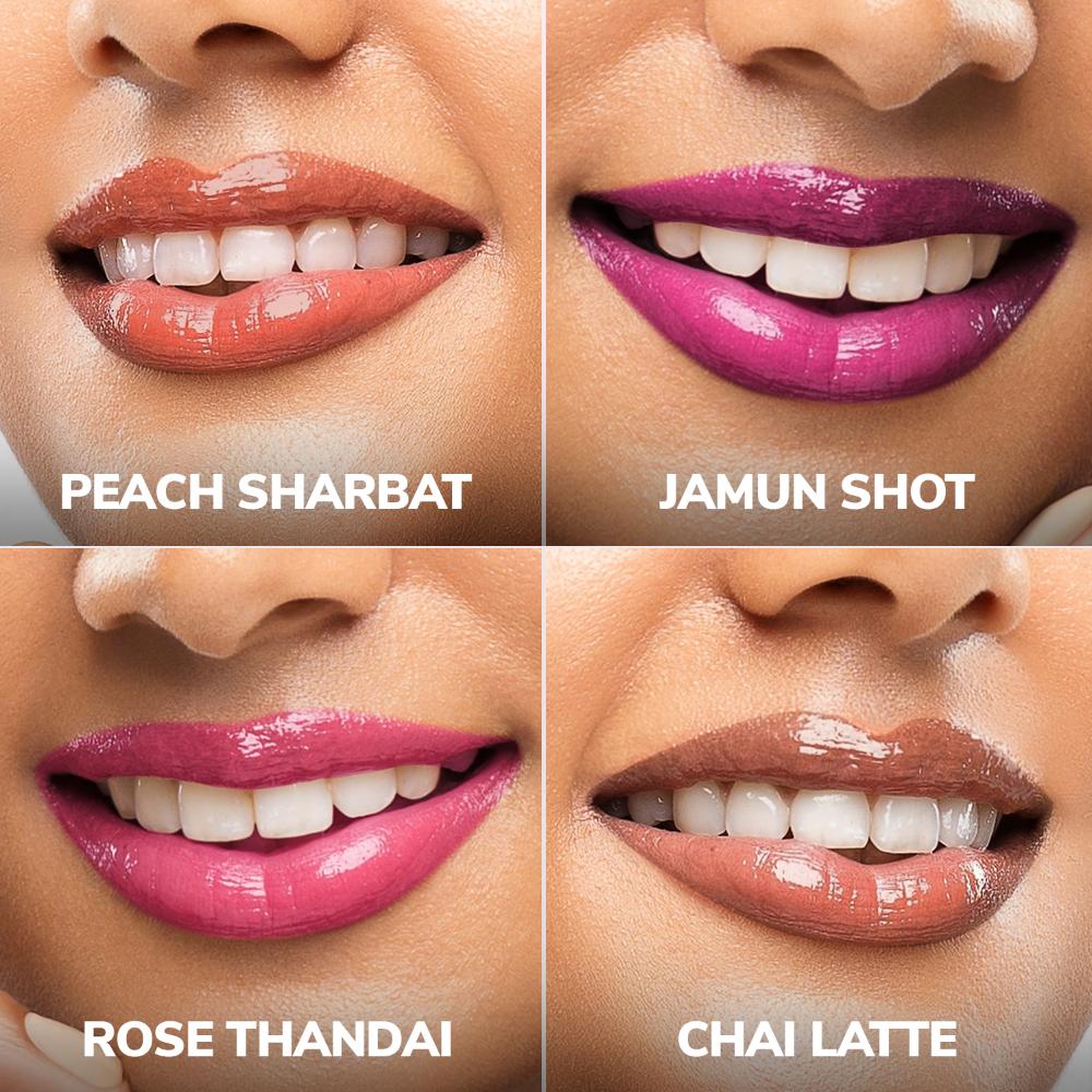 Mila Beauté Peptide Lip Gloss Balm With SPF & Hyaluronic Acid Plump & Fuller Lips